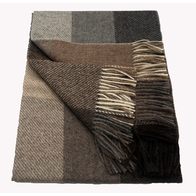 Alpaca Blankets Corporation Woven Throw Blanket Wayfair